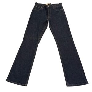 Gap Bootcut Jeans Stretch Denim Dark Wash Indigo Made in USA Womens 4 Y2K